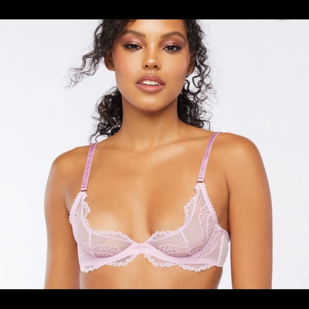 Savage X Fenty Scalloped Lace Unlined Bra